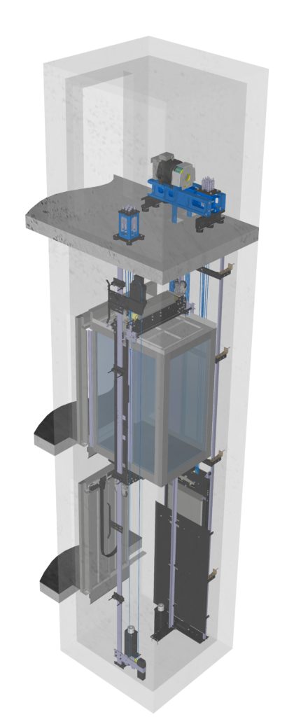 B-CORE MR - Lift with machine room